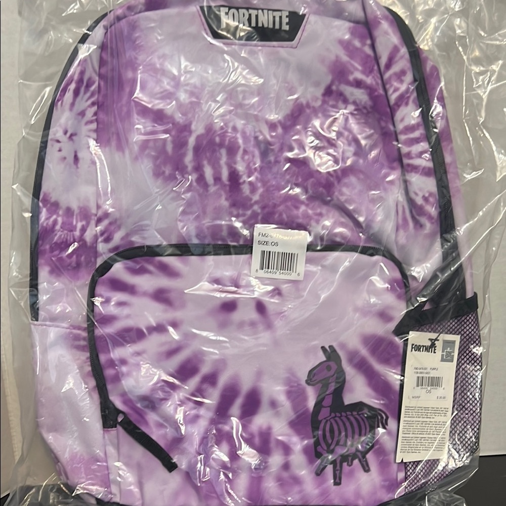 Eastpak Purple Tie-Dye Kids Backpack